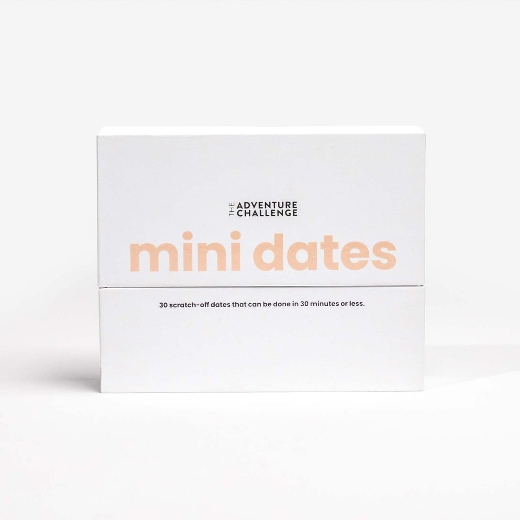 Mini Date Display Mini Dates | 30 Creative Date Ideas | Scratch-off Your Next Adventure ...